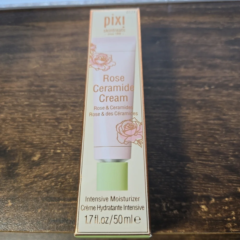 Pixi Rose Ceramide Cream - ‎ Intensive Moisturizer 1.7 fl oz 50 ml New In Box